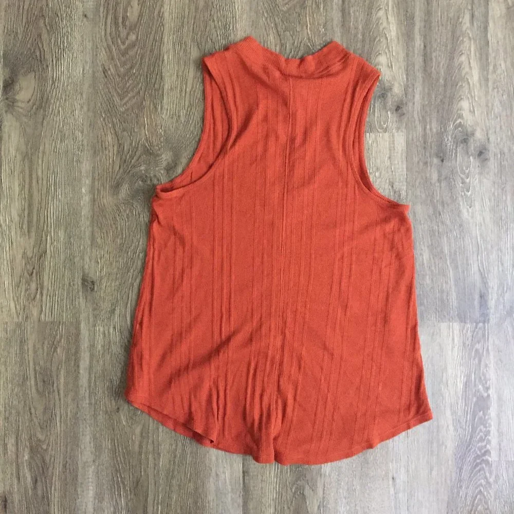 Free People Faye Tank Top with Keyhole